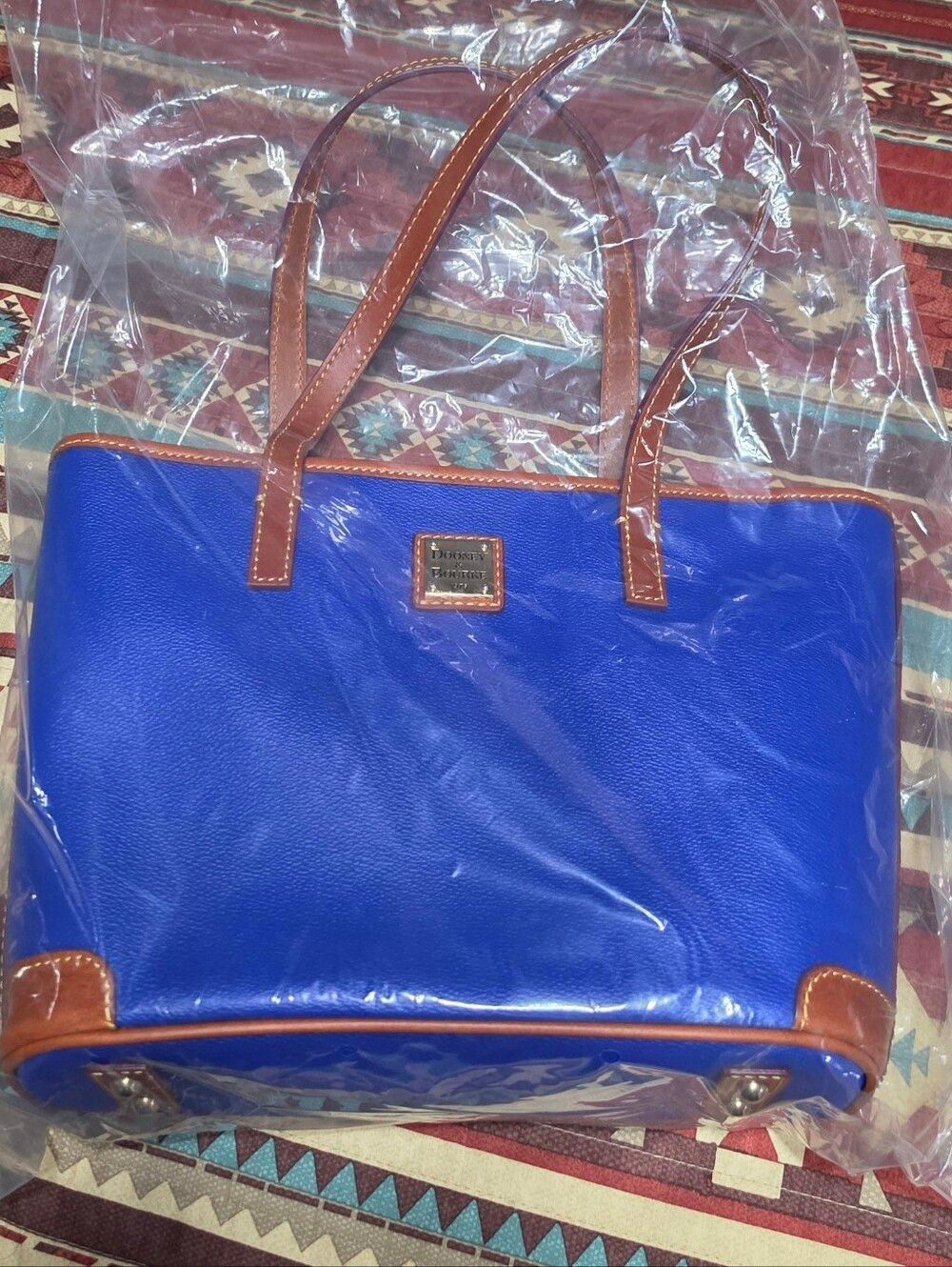 Dooney Kirby Small Charleston Shopper - Picture 4 of 4